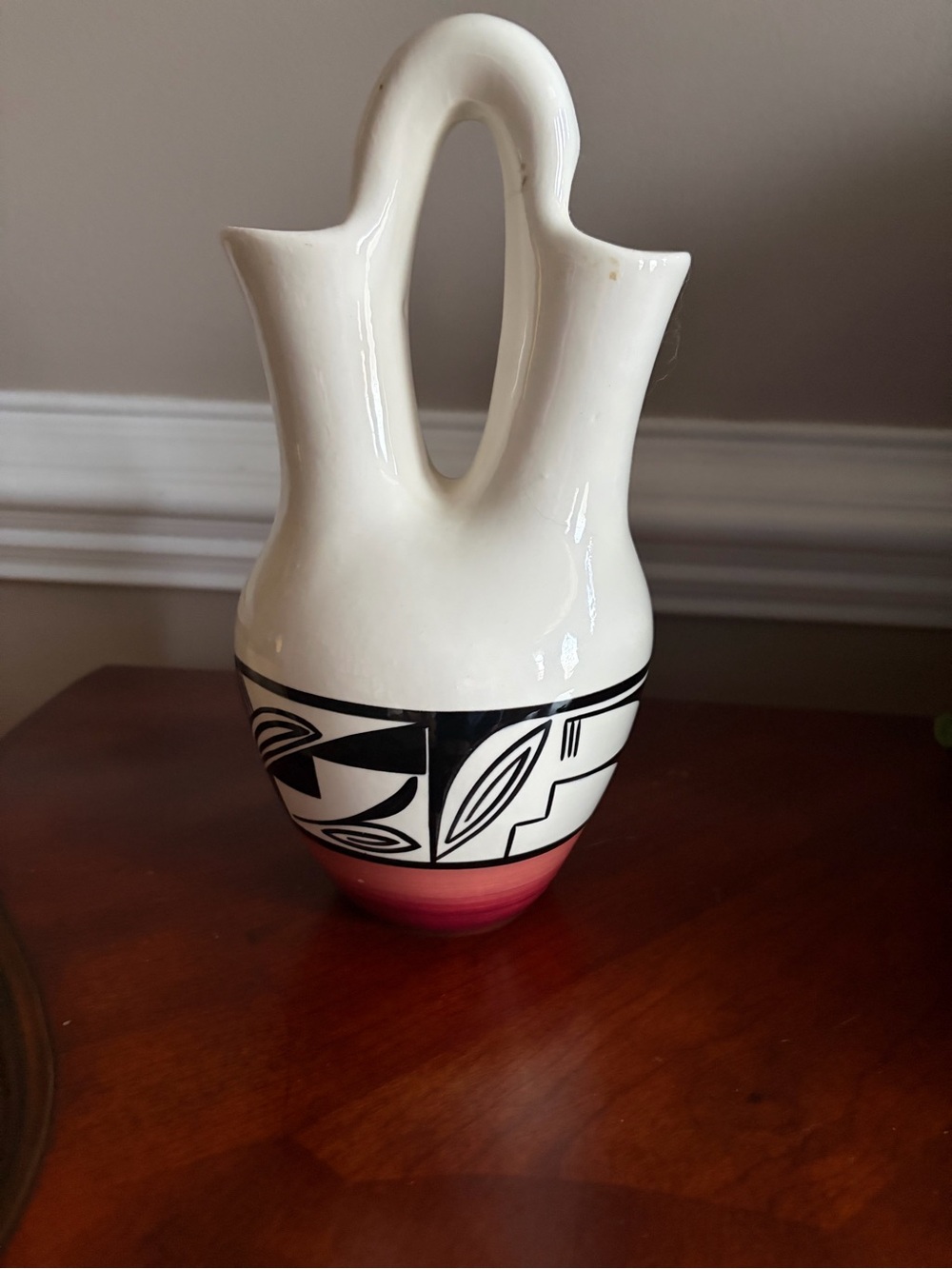 Southwestern Native American Wedding Pottery Vase
